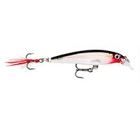 Rapala - Señuelo de Pesca X Rap - Material de Pesca con Perfil 3D, Teaser Plumas y Brill - Señuelo Pesca de Agua Dulce - Profundidad de Nado 0,9-1,5m - 6cm/4g - Hecho en Estonia - Silver
