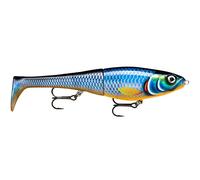 Rapala - Señuelo de Pesca X-Rap Peto - Material de Pesca con Cola Blanda - Señuelo Pesca de Agua Dulce - Profundidad de Nado 0,5-1m - 14cm/39g - Hecho en Estonia - Blue Ghost