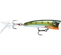 Rapala - Señuelo de Pesca X-Rap Pop - Material de Pesca con Grande Boca Cóncava - Señuelo Pesca Marina y de Agua Dulce - Prof de Nado de Superficie - 7cm/11g - Hecho en Estonia - Yellow Perch