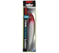 Rapala - Señuelo de Pesca X-Rap Saltwater - Material de Pesca para Grandes Peces Carnívoros - Señuelo Pesca Marina - Profundidad de Nado 1,2-2,4m - 12cm/22g - Hecho en Estonia - Red Head UV