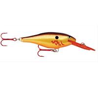 Rapala Shad Rap 07 - Señuelos de Pesca, Unisex Adulto, Señuelo de Pesca, SR07BCF, Flash de Cobre Azul, 38 EU