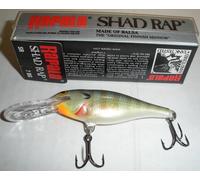 Rapala SR7BG 2-3/4" Shad Rap 3/16 Oz Color Blue Gill