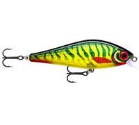 Rapala Super Shadow Rap-Material Babero Integrado-Señuelo Pesca de Agua Dulce-Profundidad de Nado 1,4m-16cm/77g-Hecho en Estonia-Hot Perch, Unisex-Adult, 16cm/77g