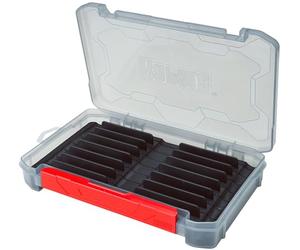 Rapala - Tackle Tray 276 Open J, caja de pesca de plástico robusta, tamaño 27,6 x 18 x 4,3 cm, fabricada en Finlandia, modelo RTT276OJ, ideal para pescadores.
