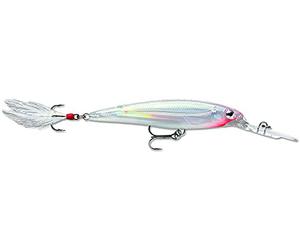 Rapala X-Rap Deep 08 Señuelo de Pesca, 3.125 Pulgadas, Fantasma de Cristal