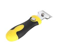 Raper Rasta Telescópica Multifuncional Juego con Cuchillas para Limpiar la Pared de la Ventana de Vidrio - Amarillo