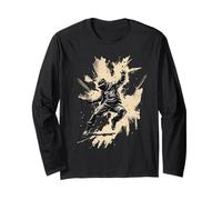 Rapero de Hip Hop Graffiti Vibe Urban Streetwear Studio Manga Larga