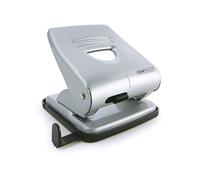 Rapesco 1023 Perforadora Metálica de 2 Agujeros 827, Capacidad para 30 Hojas Gris