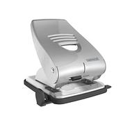 Rapesco 1024 Perforadora Metálica de 2 Agujeros 835, Capacidad para 40 Hojas, Gris