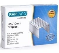 Rapesco - Juego de 10 cajas de 1000 grapas galvanizadas 923/10 mm (tipo 23)