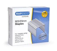 Rapesco 1242 Grapas Galvanizadas Profesionales Tipo 923/23 mm, Paquete de 1000