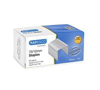 Rapesco 1261 Grapas Galvanizadas Profesionales Tipo 73/10 mm, Paquete de 2000
