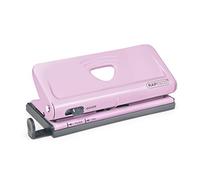 Rapesco 1322 Perforadora Ajustable para 6 Agujeros, Capacidad para 10 Hojas, Rosa