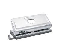 Rapesco 1344 Perforadora Ajustable 6 Agujeros, Capacidad 10 Hojas | Plateado