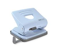Rapesco 1359 Perforadora Metálica de 2 Agujeros 825, 25 Hojas de Capacidad, Celeste