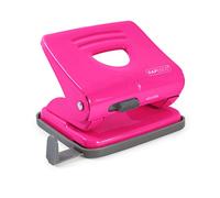Rapesco 1360 Perforadora Metálica de 2 Agujeros 825, 25 Hojas de Capacidad, Fucsia