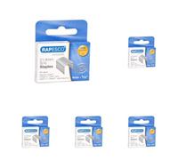 Rapesco 1367 Grapas Galvanizadas 21/4 mm Tipo 6/4, Caja de 2000 (Paquete de 5)