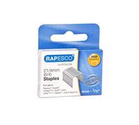Rapesco 1367 Grapas Galvanizadas Tipo 21/4 mm, Paquete de 2000