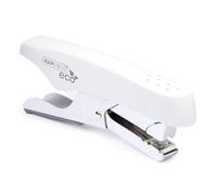 Rapesco 1398 ECO Whale Grapadora de Tenaza, Capacidad hasta 45 Hojas, Blanco Mate