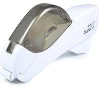 Rapesco 1445 SupaCut Dispensador de Cinta Adhesiva con 2 Rollos de Cinta, Blanco