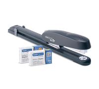 Rapesco 1480 ECO 790 Grapadora de Brazo Largo de Gruesos con 2000 Grapas, Capacidad de 50 Hojas, Gris