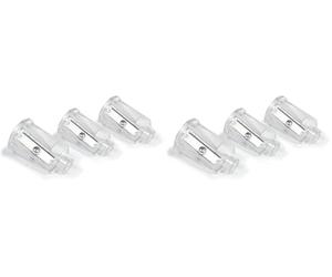 Rapesco 1485 Cuchillas de Recambio para el Sacapuntas Eléctrico PS12-USB, Transparente, 3 Unidades (Paquete de 2)