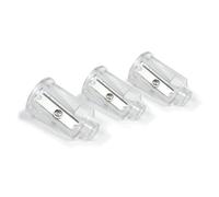 Rapesco 1485 Cuchillas de Recambio para el Sacapuntas Eléctrico PS12-USB, Transparente, 3 Unidades
