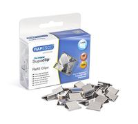 Rapesco CP10060S Supaclip 60 Clips de Recarga de Acero inoxidable, Paquete de 100