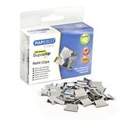 Rapesco CP20040S Supaclip 40 Clips de Recarga de Acero inoxidable, Paquete de 200