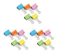 Rapesco FBC41COL Pinzas/Clips de 41 mm con Brazos Plegables, Colores Surtidos, Paquete de 30