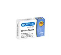 Rapesco - Grapas (26/6 mm, 20 cajas de 1000 unidades)