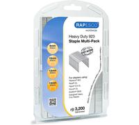 Rapesco Heavy Duty 923 grapa multi-pack - galvanizado NUEVO EMBALAJE ORIGINAL