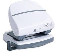 Rapesco Perforadora De 2 Agujeros 1274 P30 Capacidad Para 30 Hojas Blanca