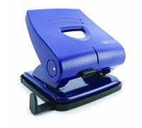 Rapesco PF827PL2 Perforadora de 2 Agujeros 827-P, Capacidad para 30 Hojas, Azul