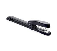 Rapesco R79026NS Grapadora de Brazo Largo Manta Ray, Capacidad para 20 Hojas, Negro