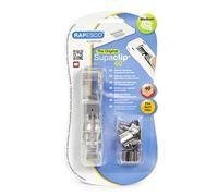 Rapesco RC4025SS Supaclip 40 Dispensador Transparente y 25 Clips de Acero Inoxidable