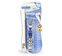 Rapesco RC6008SS Supaclip 60 Dispensador Transparente y 8 Clips de Acero inoxidable