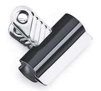 Rapesco RCB070B1 Pinzas/Clips de 70 mm, Capacidad hasta 130 Hojas, Negro, Paquete de 10