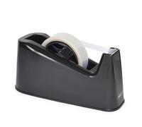 Rapesco RPTD500B Dispensador de Cinta Adhesiva 500, Uso Intensivo, Negro