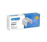 Rapesco S13060Z3 Grapas Galvanizadas 13/6 mm, Caja de 5000