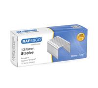 Rapesco Grapas S13080Z3 Galvanizadas Tipo 13/8 mm para Grapadora de Pared – Paquete 5000
