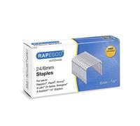 Rapesco S24602Z3 Grapas Galvanizadas Tipo 24/6 mm (No.16), Paquete de 5000