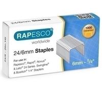 Rapesco Grapas S24607Z3 Galvanizadas 24/6 mm (No.16) Caja 1000