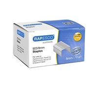 Rapesco S92308Z3 Grapas Galvanizadas 923/8 mm, Tipo 23, Caja de 4000
