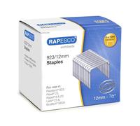 Rapesco S92312Z3 Grapas Galvanizadas 923/12 mm, Tipo 23, Caja de 4000