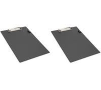 Rapesco VSTCB0B3 Portapapeles Estándar, A4+, Negro (Paquete de 2)