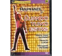 RAPHAEL CUANDO TU NO ESTAS DVD PELICULA