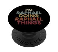 Raphael Name Raphael Personalized Name First Given PopSockets PopGrip Adhesivo