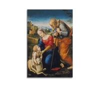 Raphael - Póster impreso de La Sagrada Familia con un cordero, pintura artística para pared, lienzo, obras de arte estéticas, 60 x 90 cm