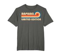RAPHAEL Surname Retro Vintage 80s 90s Birthday Reunion Camiseta